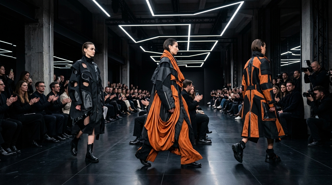 Neo-Industrial Monolith Overcoat