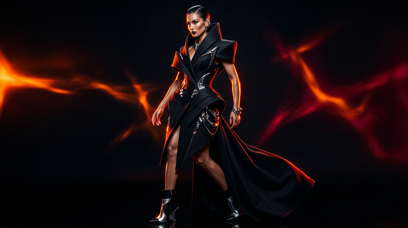 Leadirftex Haute Couture Architectural Silhouette