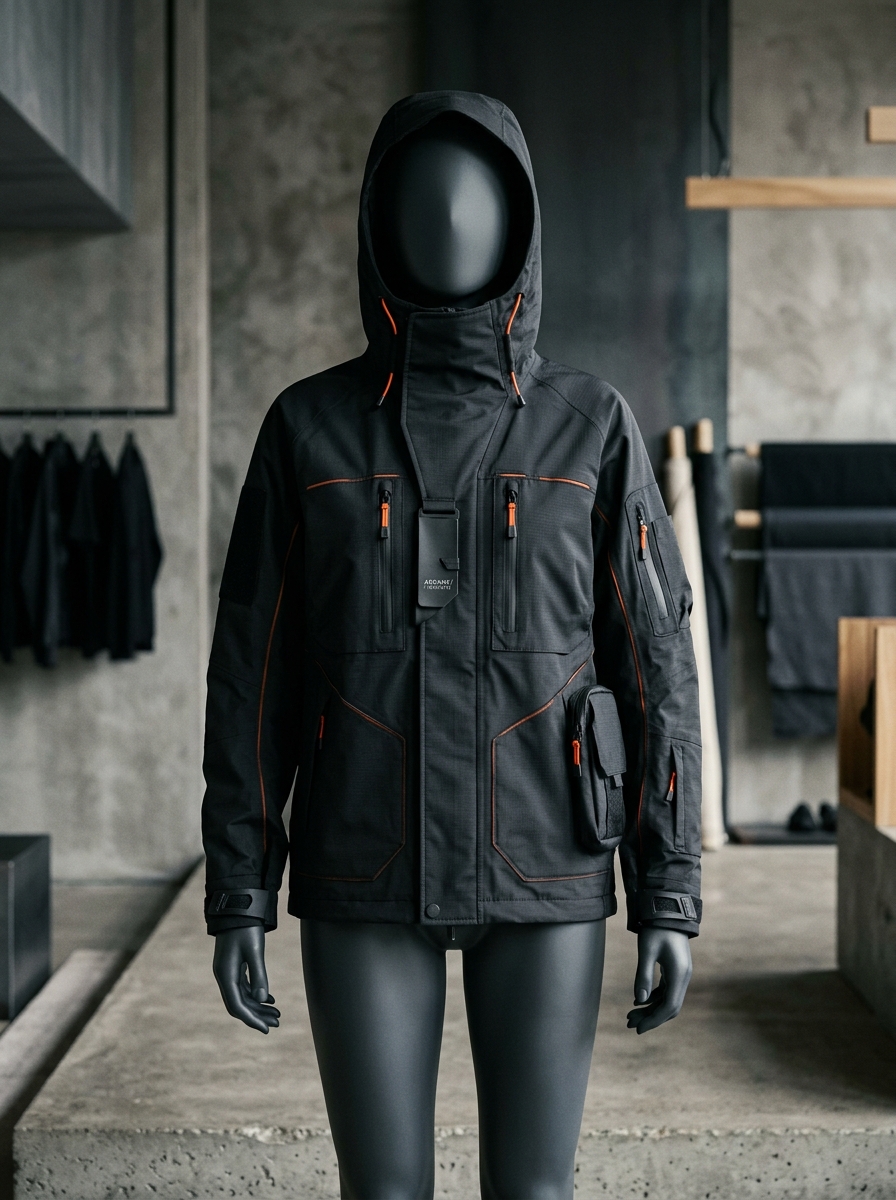 Modular Technical Luxury Anorak Sample
